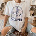 Nowhere Existence Violence Bookish Violet Sorrengail - Adult & Kids T-Shirts, Sweatshirts & Hoodies apparel design preview 1