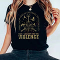 Nowhere Existence Violence Violet Sorrengail Bookish - Adult & Kids T-Shirts, Sweatshirts & Hoodies apparel design preview 1