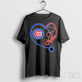 Nurse Chicago Cubs Stethoscope - Adult & Kids T-Shirts, Sweatshirts & Hoodies apparel design preview 1