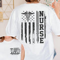 Nurse Flag American Nursse Appreciation Full Color - Adult & Kids T-Shirts, Sweatshirts & Hoodies apparel design preview 1