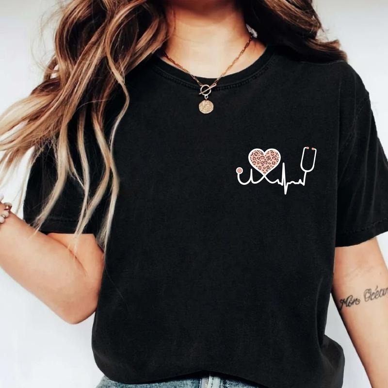 Nurse Pocket Size Cute Stethoscope Matching Nursing - Adult & Kids T-Shirts, Sweatshirts & Hoodies apparel design preview 1