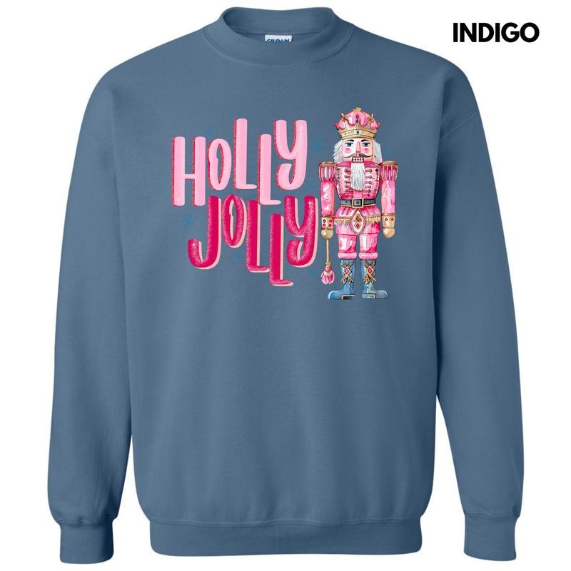 Nutcracker Holly Jolly 'NLB' - Adult & Kids T-Shirts, Sweatshirts & Hoodies apparel design preview 1