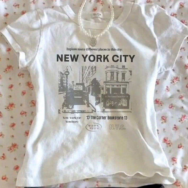 Nyc Baby Vintage Y2k New York Grunge 90s Streetwear - Adult & Kids T-Shirts, Sweatshirts & Hoodies apparel design preview 1