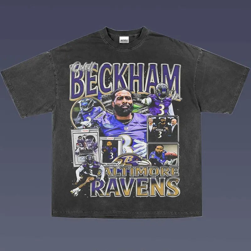 Odell Beckham Jr OBJ 3.5 Vintage Fan - Adult & Kids T-Shirts, Sweatshirts & Hoodies apparel design preview 1
