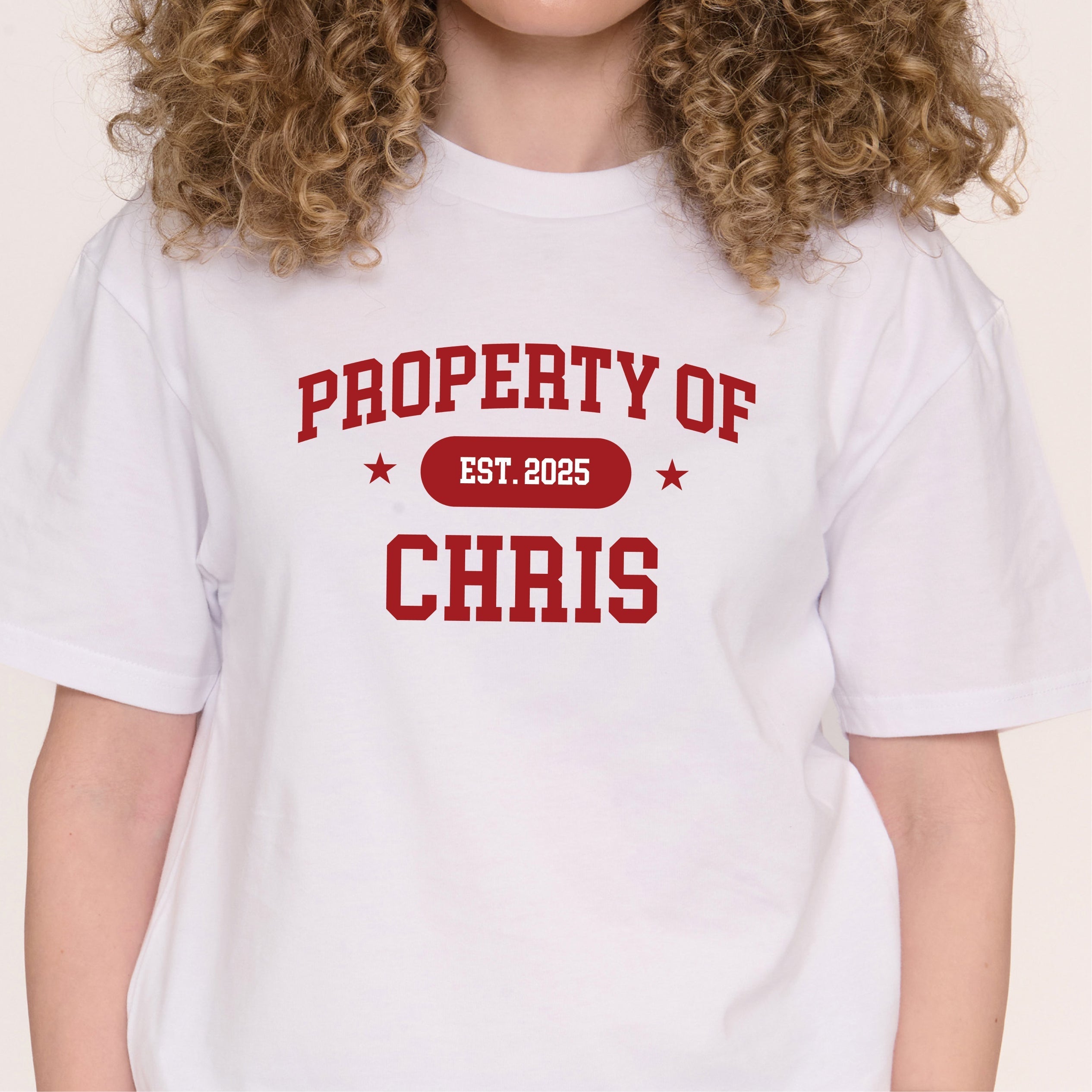 Property Of... Custom - Adult & Kids T-Shirts, Sweatshirts & Hoodies apparel design preview 1