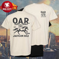 Oar Jackson Hole Two Sided - Adult & Kids T-Shirts, Sweatshirts & Hoodies apparel design preview 1