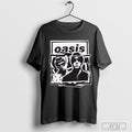 Oasis Live 25 Cut Out Photo Tour - Adult & Kids T-Shirts, Sweatshirts & Hoodies apparel design preview 1