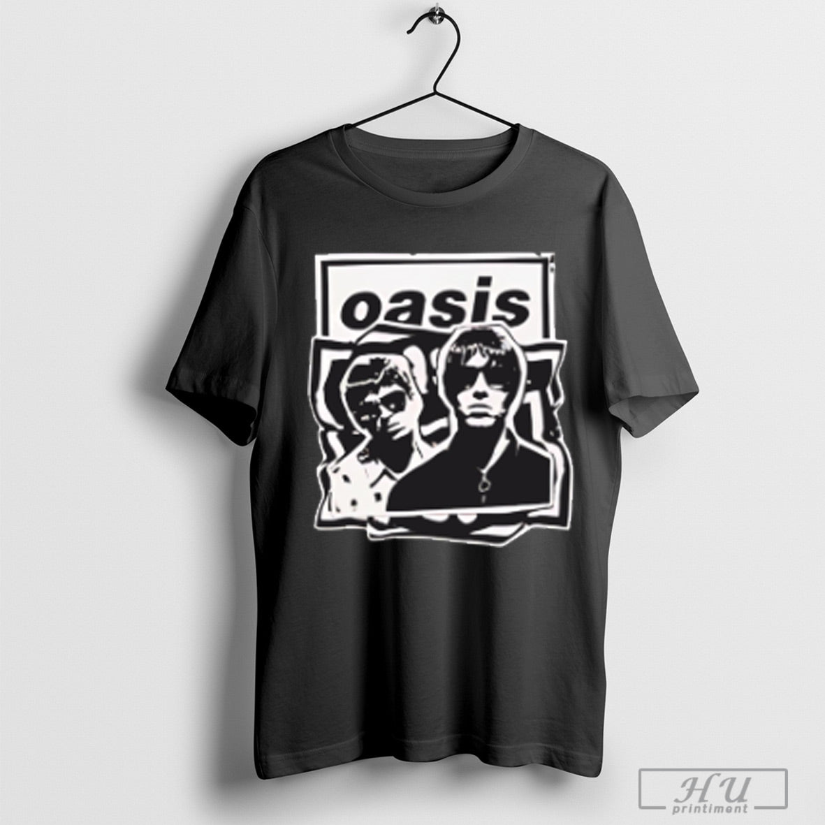 Oasis Live 25 Cut Out Photo Tour - Adult & Kids T-Shirts, Sweatshirts & Hoodies apparel design preview 1