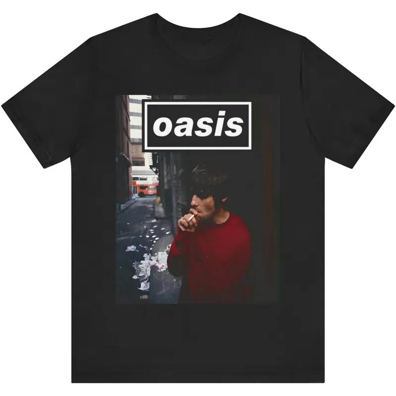 Oasis Classic Band Vintage Music Rock Fans - Adult & Kids T-Shirts, Sweatshirts & Hoodies apparel design preview 1
