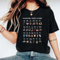 Occupational Therapy Alphabet Education Teacher - Adult & Kids T-Shirts, Sweatshirts & Hoodies apparel design preview 1