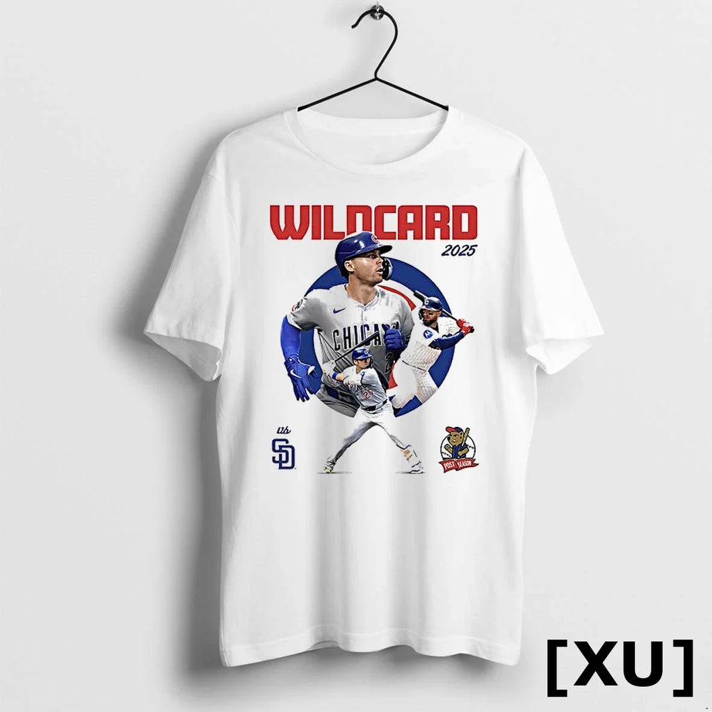 October Wildcard 2025 Chicago Cubs Sweater - Adult & Kids T-Shirts, Sweatshirts & Hoodies apparel design preview 1