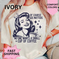 Course Size Matters Coffee Relaxed Fit Printed USA - Adult & Kids T-Shirts, Sweatshirts & Hoodies apparel design preview 1