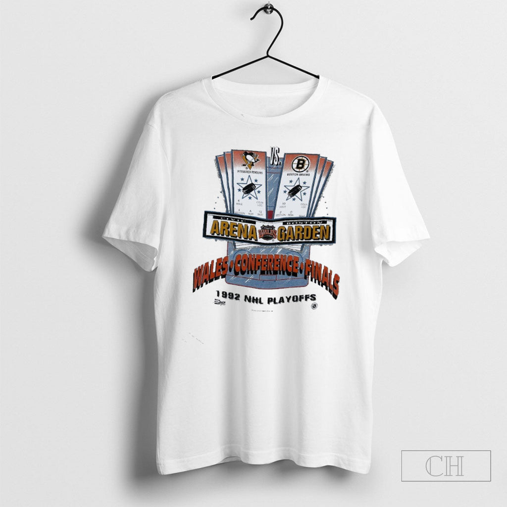 Official 1992 Finals Pittsburgh Penguins Arena Vales - Adult & Kids T-Shirts, Sweatshirts & Hoodies apparel design preview 1