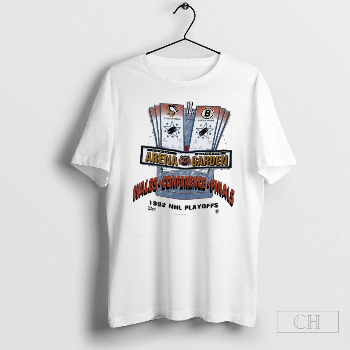 Official 1992 Finals Pittsburgh Penguins Arena Vales - Adult & Kids T-Shirts, Sweatshirts & Hoodies apparel design preview 1