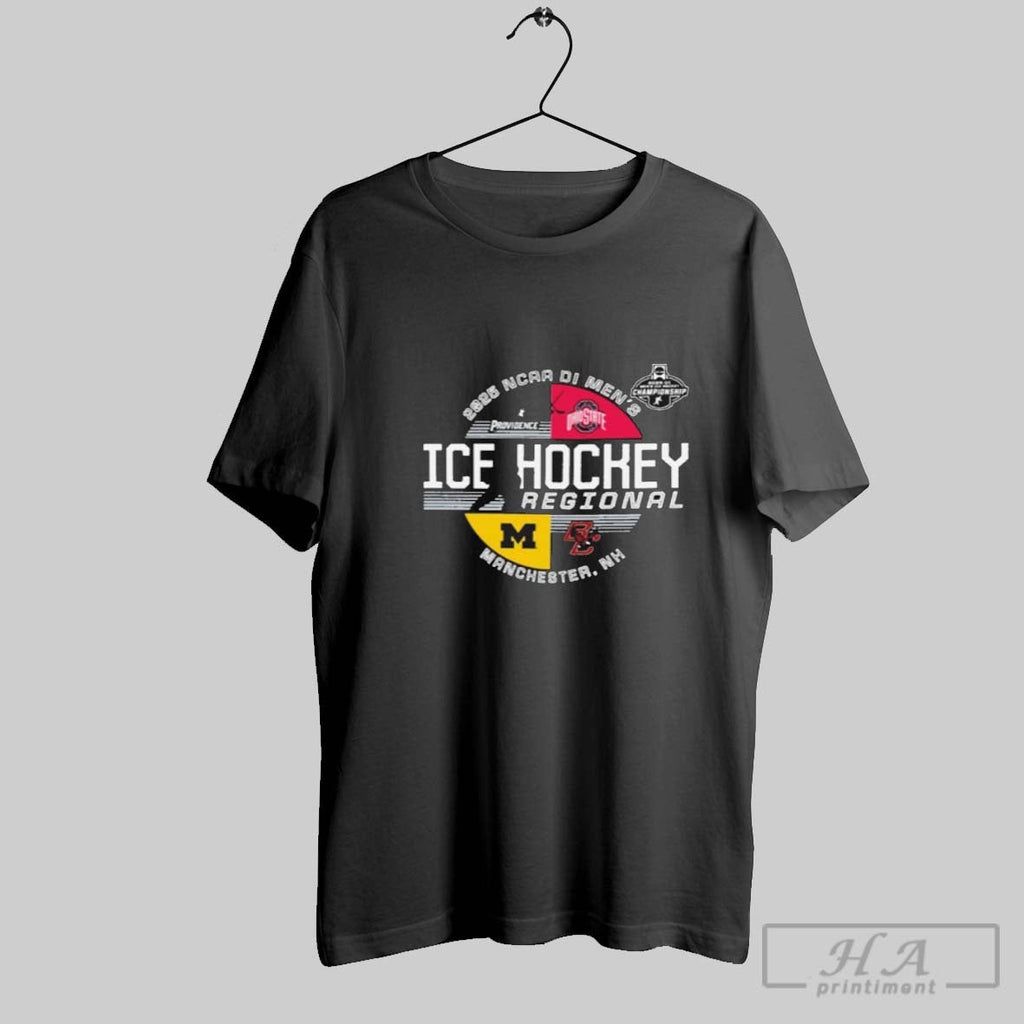 Official 2025 Ncaa Di Mens Ice Hockey Regional - Adult & Kids T-Shirts, Sweatshirts & Hoodies apparel design preview 1