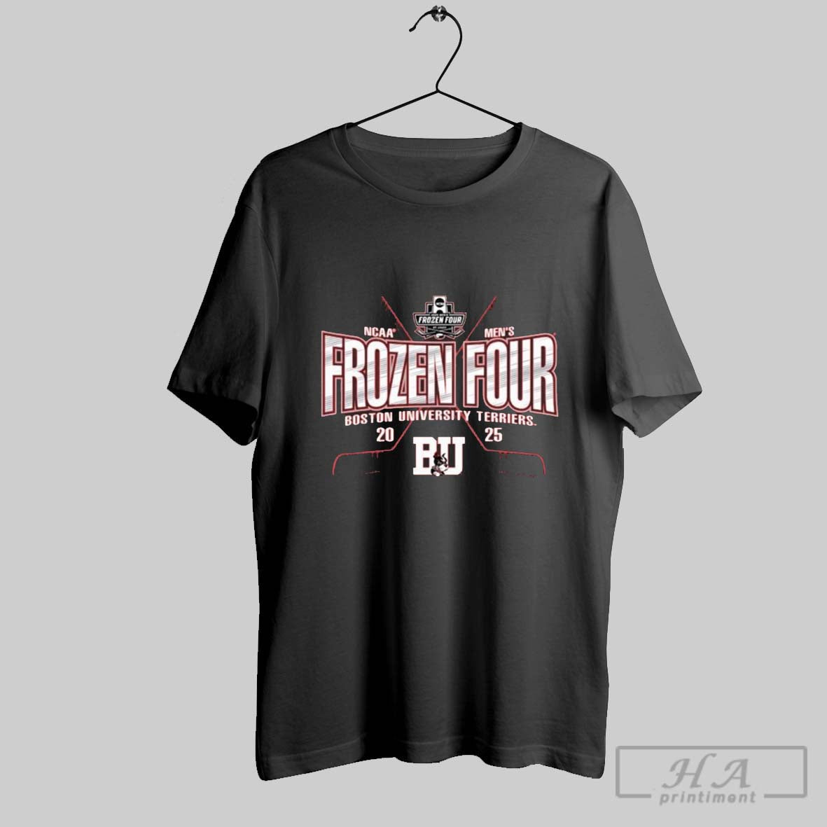 Official 2025 Ncaa Frozen Four Mens Ice Hockey - Adult & Kids T-Shirts, Sweatshirts & Hoodies apparel design preview 1