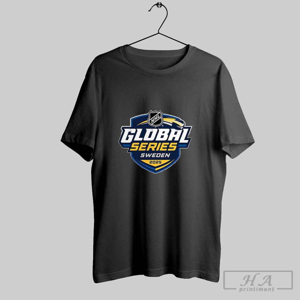 Official 2025 Nhl Global Series Logo - Adult & Kids T-Shirts, Sweatshirts & Hoodies apparel design preview 1