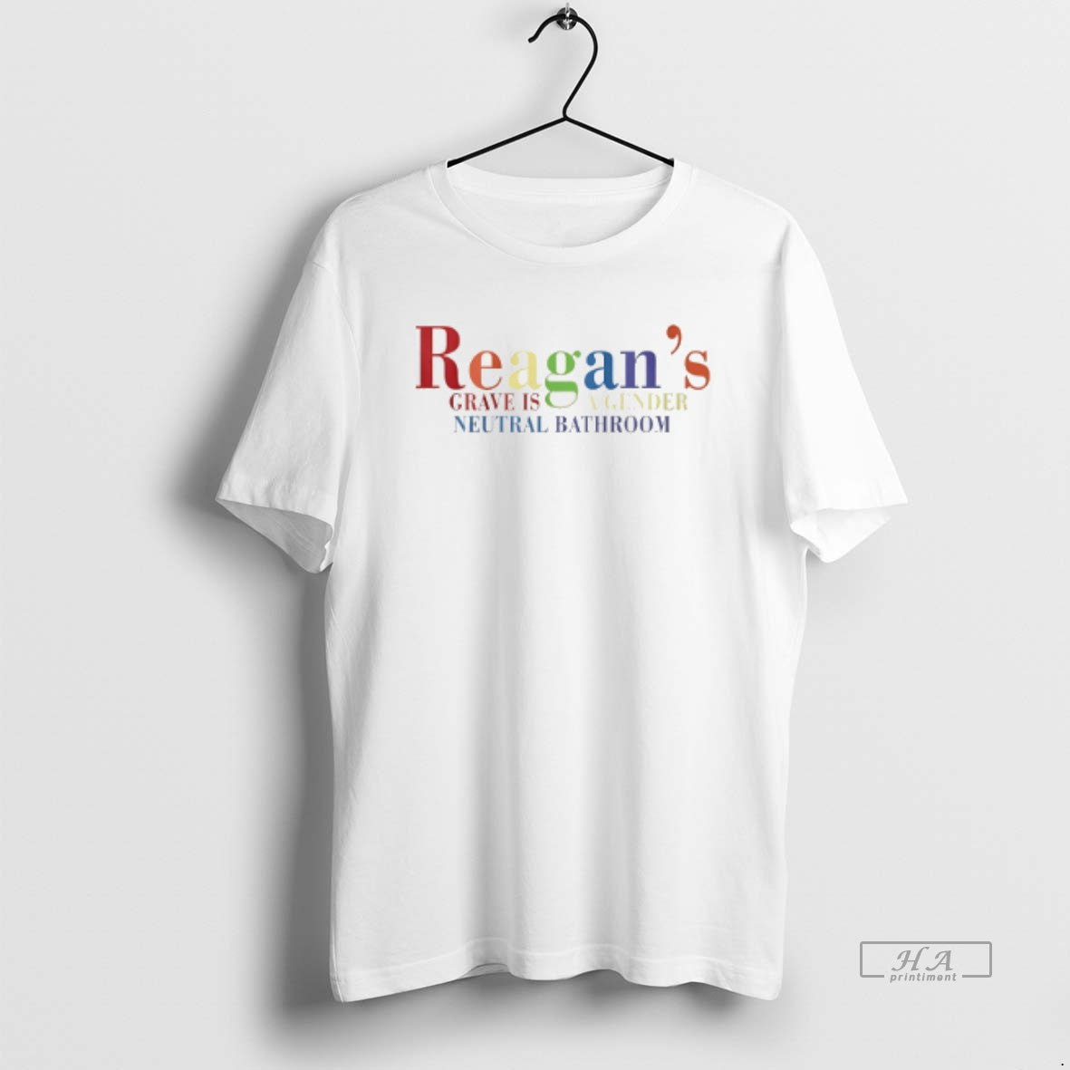 Official 3ugviaa2 Reagans Grave Is Gender Neutral - Adult & Kids T-Shirts, Sweatshirts & Hoodies apparel design preview 1