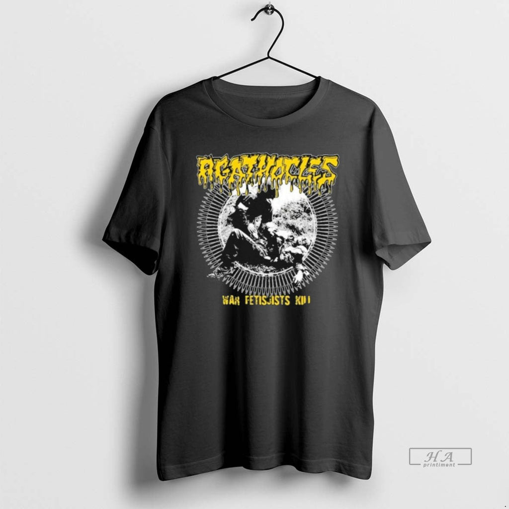 Official Agathocles War Fetisjists Kill - Adult & Kids T-Shirts, Sweatshirts & Hoodies apparel design preview 1