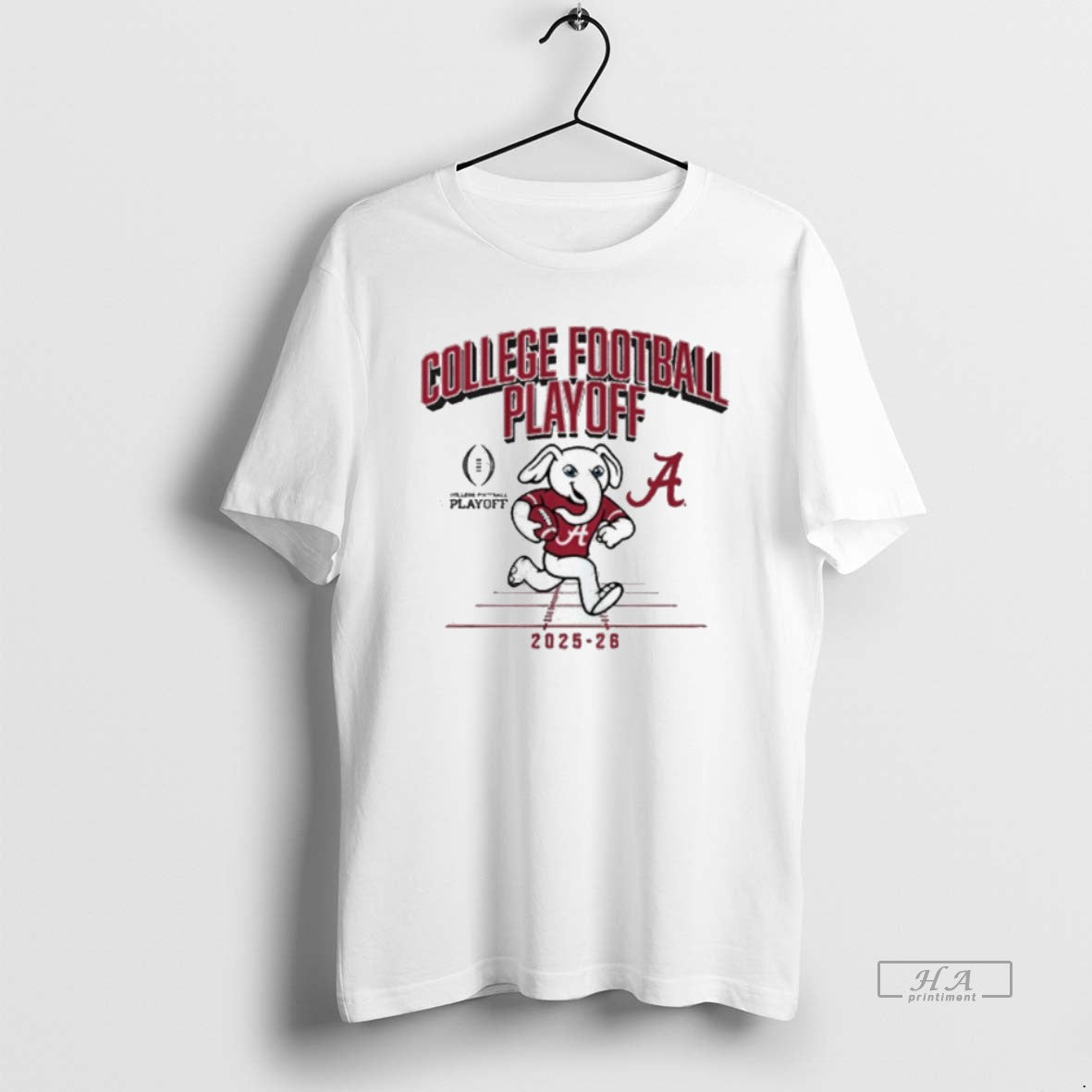 Official Alabama Football 2025 Cfp Mascot - Adult & Kids T-Shirts, Sweatshirts & Hoodies apparel design preview 1