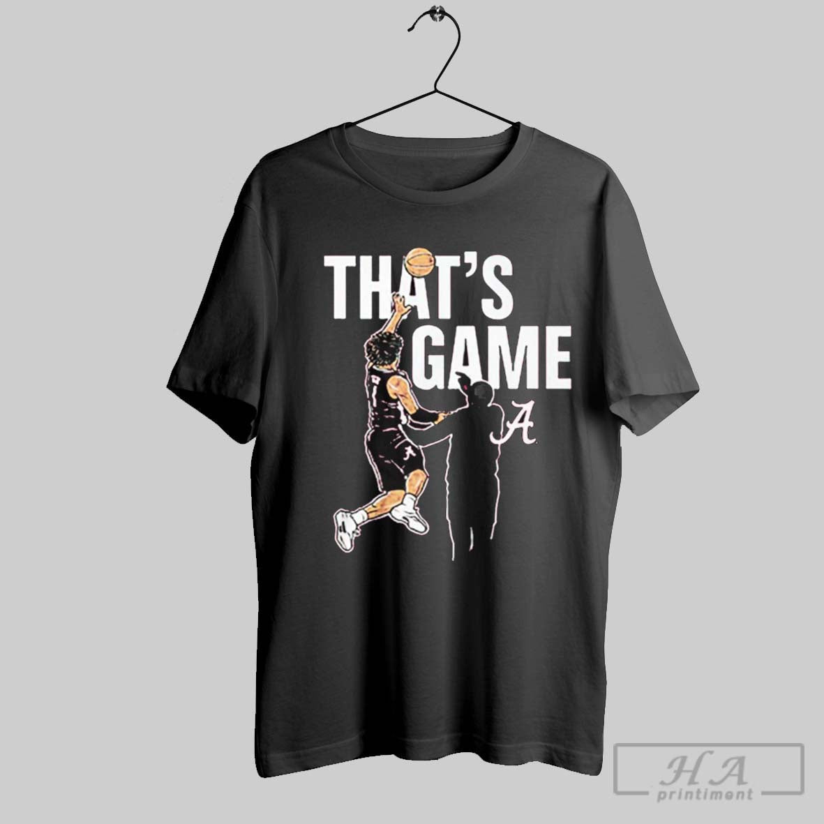 Official Alabama Basketball Mark Sears Thats Game - Adult & Kids T-Shirts, Sweatshirts & Hoodies apparel design preview 1