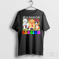 Official All My Homies Hate Fascism - Adult & Kids T-Shirts, Sweatshirts & Hoodies apparel design preview 1