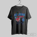 Official Allisha Gray Retro Swish 15 Atlanta Dream - Adult & Kids T-Shirts, Sweatshirts & Hoodies apparel design preview 1