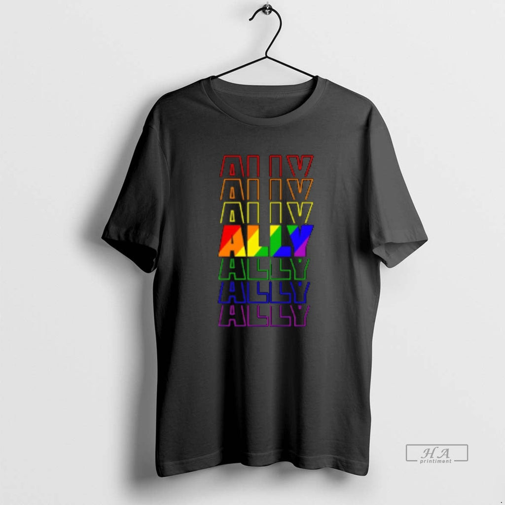 Official Ally Lgbtq Rainbow - Adult & Kids T-Shirts, Sweatshirts & Hoodies apparel design preview 1