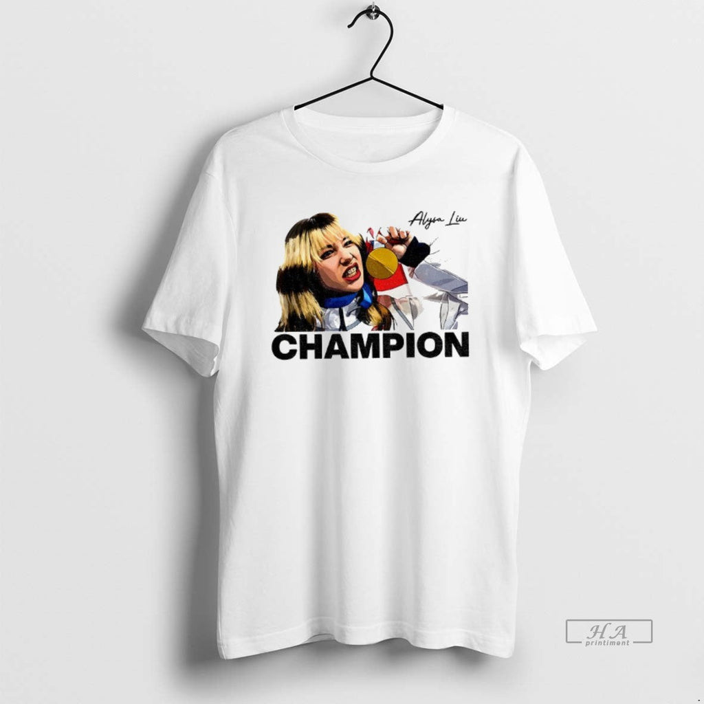 Official Alysa Liu Champion Figure Skating Usa Team - Adult & Kids T-Shirts, Sweatshirts & Hoodies apparel design preview 1