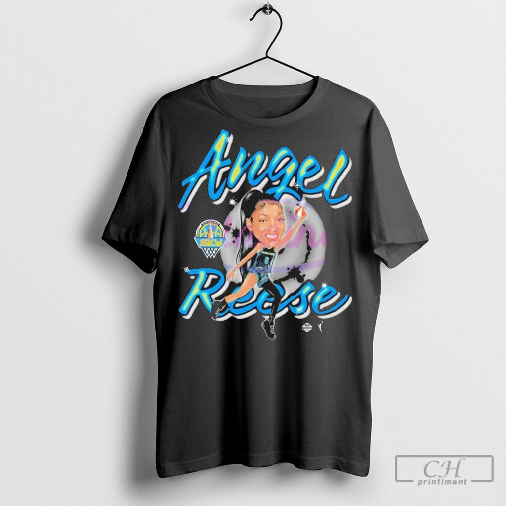 Official Angel Reese Chicago Sky Wnba 2025 - Adult & Kids T-Shirts, Sweatshirts & Hoodies apparel design preview 1