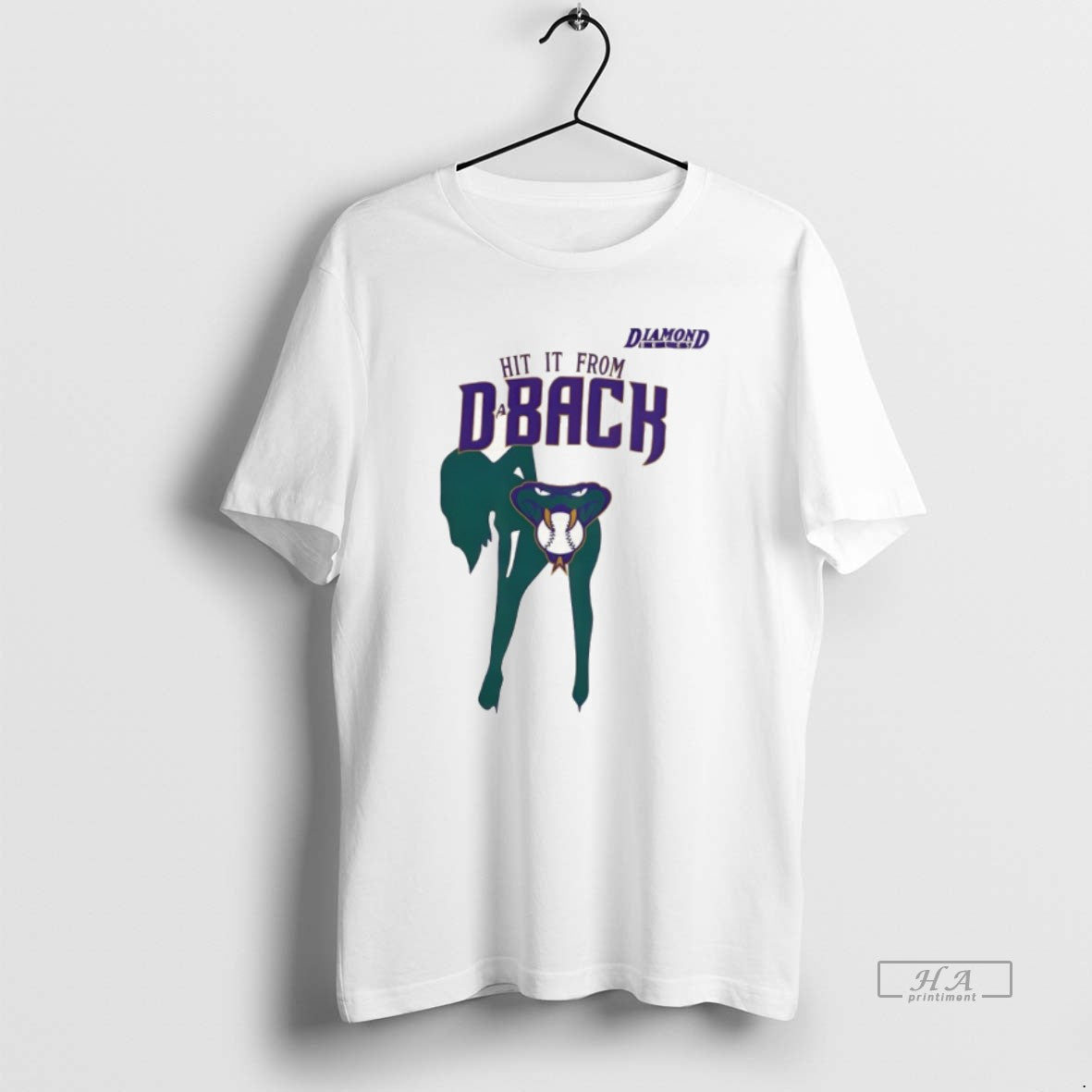 Official Arizona Diamondbacks Hit It From Da Back - Adult & Kids T-Shirts, Sweatshirts & Hoodies apparel design preview 1