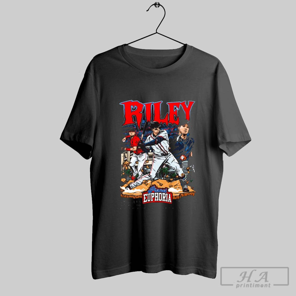 Official Austin Riley Atlanta Braves Mlb Baseball - Adult & Kids T-Shirts, Sweatshirts & Hoodies apparel design preview 1
