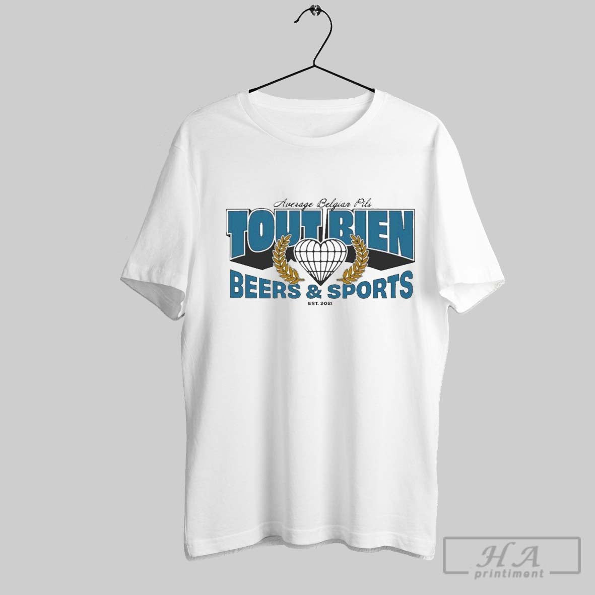 Official Average Bien Pils University Beers Sports - Adult & Kids T-Shirts, Sweatshirts & Hoodies apparel design preview 1