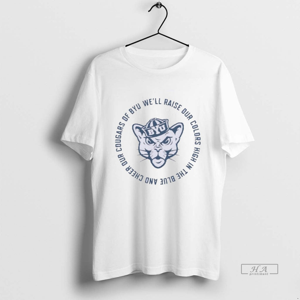 Official Byu Cougars Basketball Fight Song - Adult & Kids T-Shirts, Sweatshirts & Hoodies apparel design preview 1
