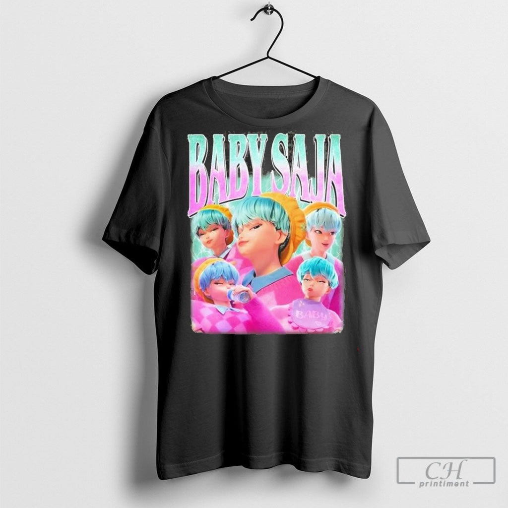 Official Baby Saja Retro - Adult & Kids T-Shirts, Sweatshirts & Hoodies apparel design preview 1