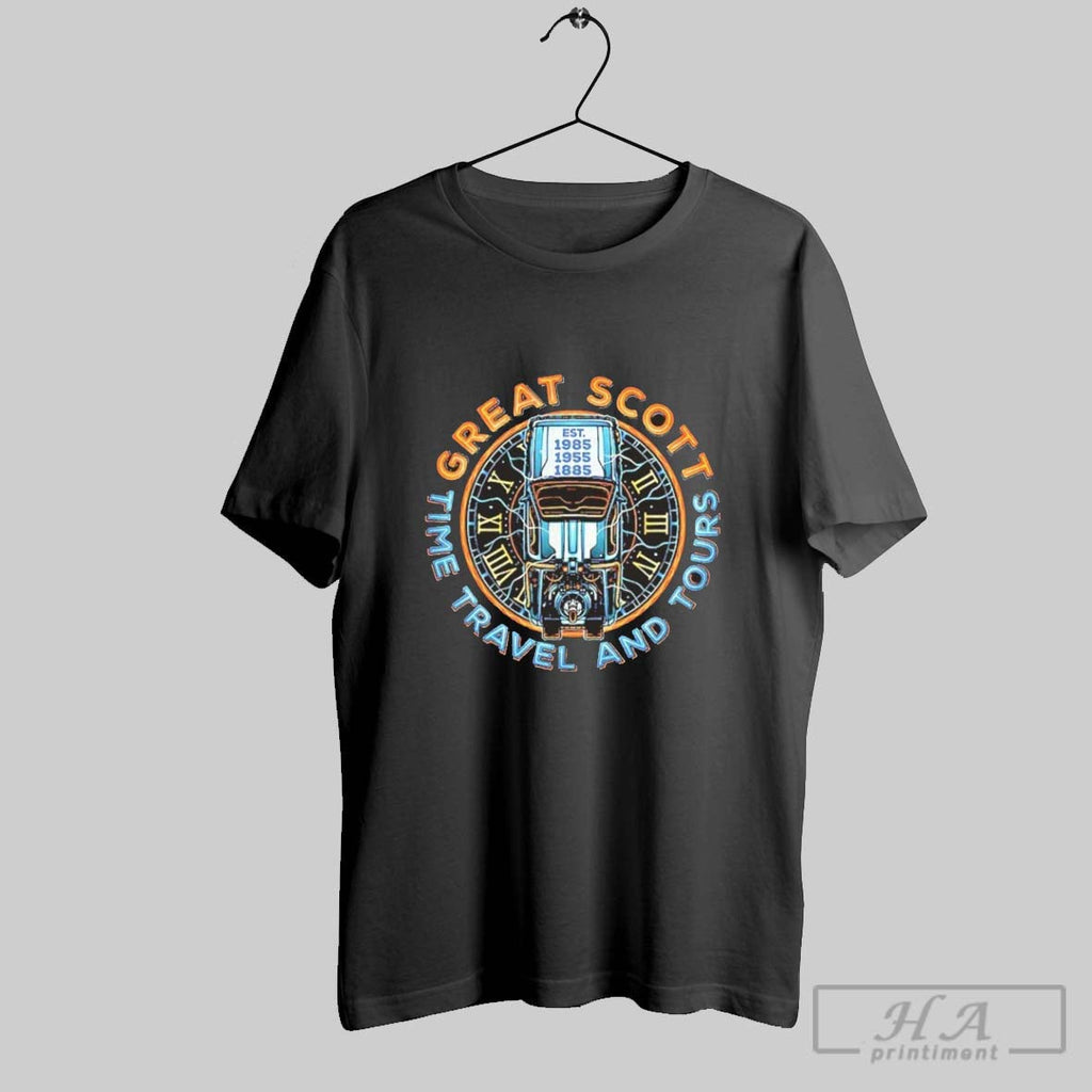 Official Back To The Future Great Scott Time Travel - Adult & Kids T-Shirts, Sweatshirts & Hoodies apparel design preview 1