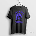 Official Baltimore Football Dachshund - Adult & Kids T-Shirts, Sweatshirts & Hoodies apparel design preview 1