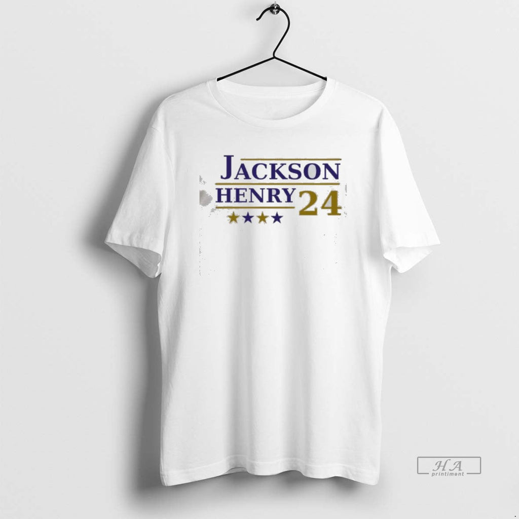 Official Baltimore Ravens Jackson Derrick Henry 24 - Adult & Kids T-Shirts, Sweatshirts & Hoodies apparel design preview 1