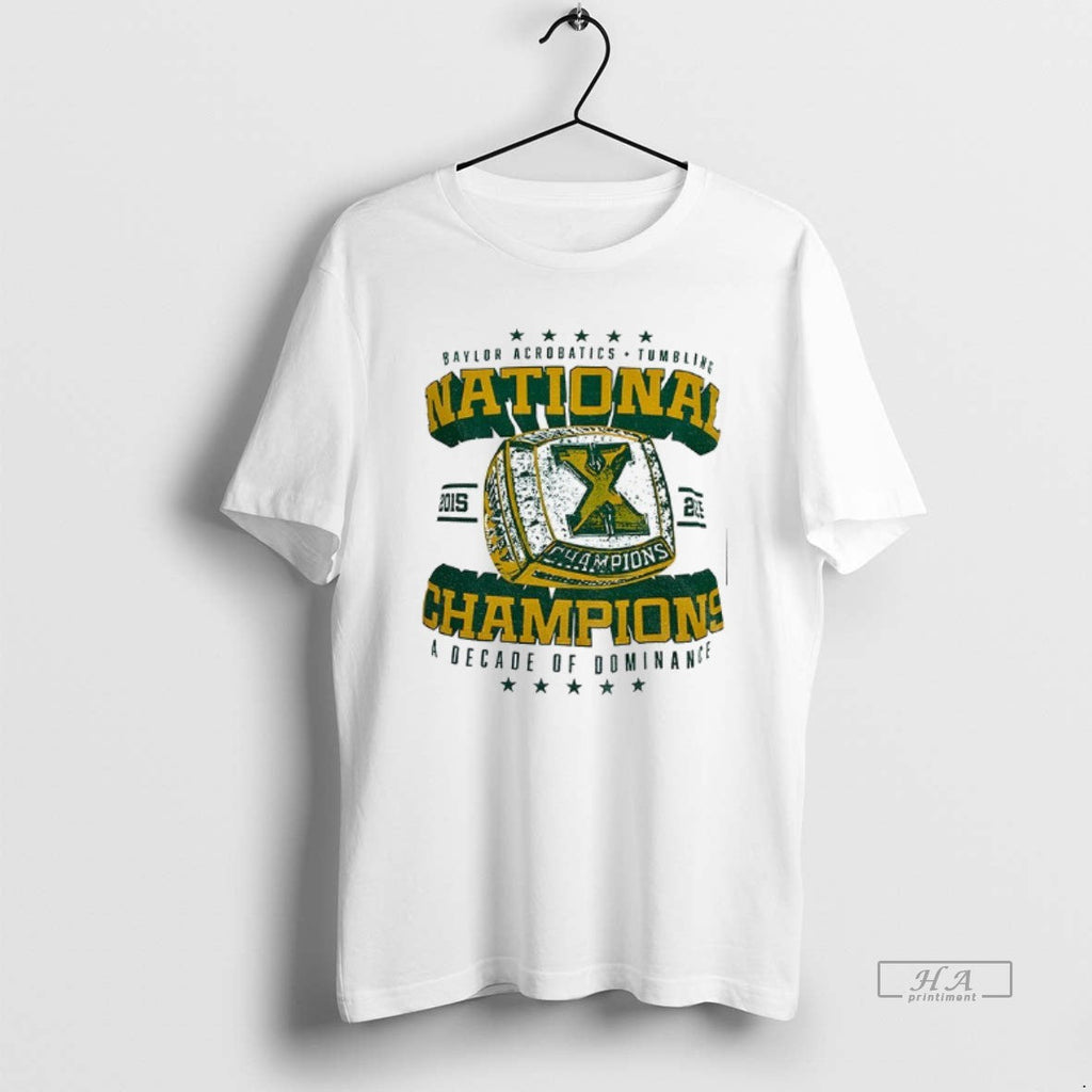 Official Baylor Acrobatics And Tumbling National - Adult & Kids T-Shirts, Sweatshirts & Hoodies apparel design preview 1