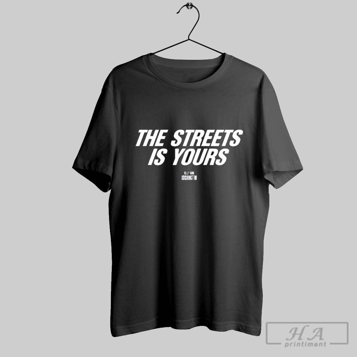 Official Belly Gang Kushington The Streets Is Yours - Adult & Kids T-Shirts, Sweatshirts & Hoodies apparel design preview 1