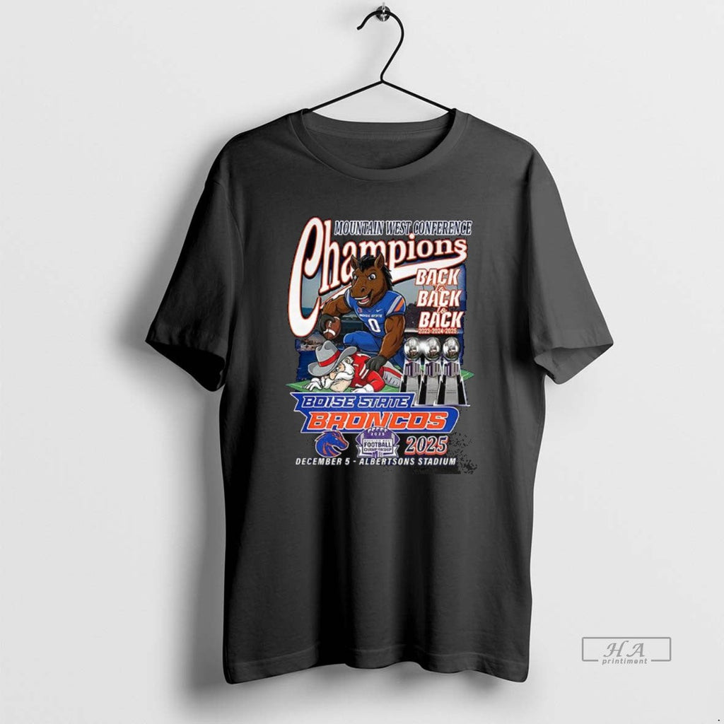 Official Boise State Broncos Beat Unlv Rebels - Adult & Kids T-Shirts, Sweatshirts & Hoodies apparel design preview 1