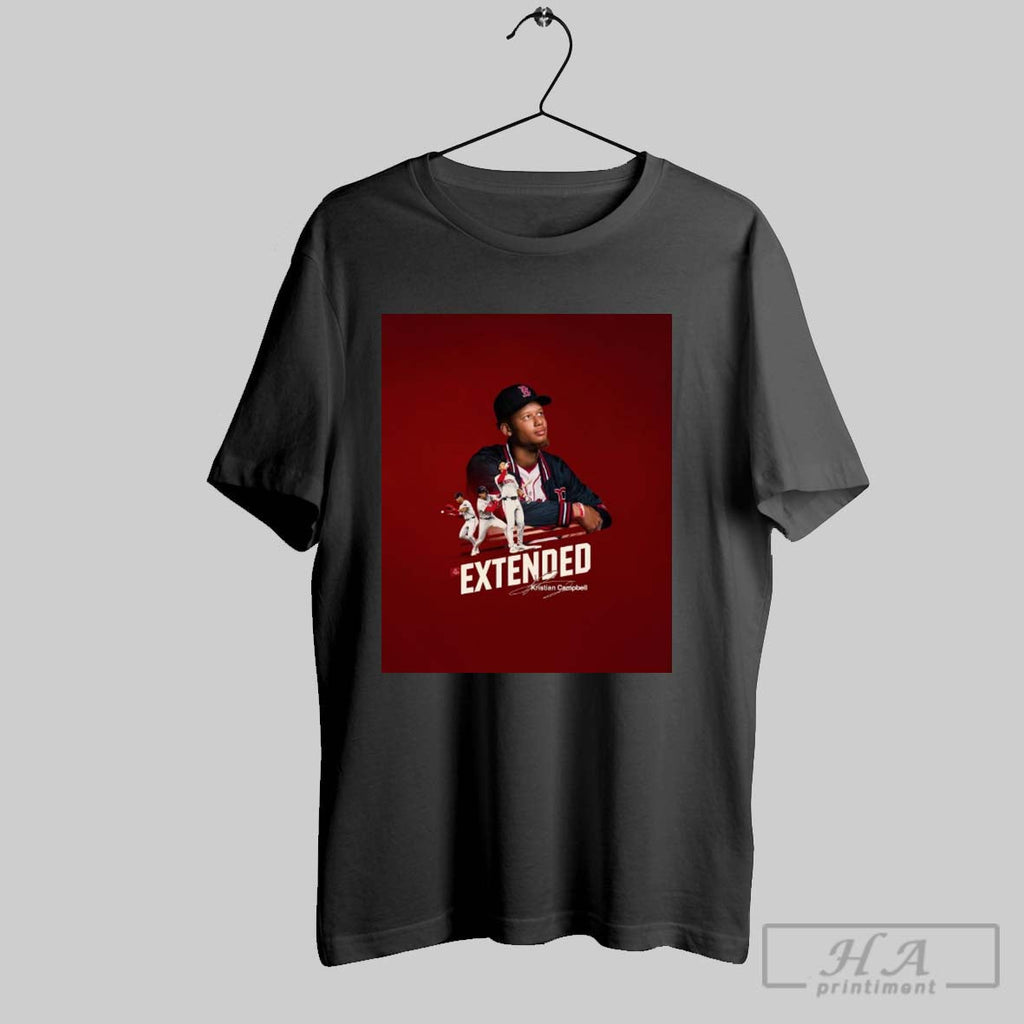 Official Boston Red Sox Baseball Extended Kristian - Adult & Kids T-Shirts, Sweatshirts & Hoodies apparel design preview 1