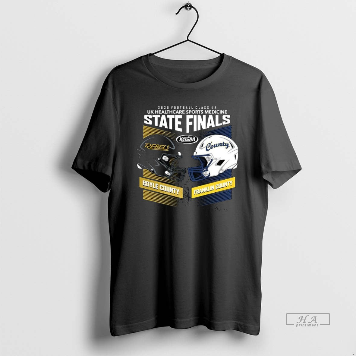 Official Boyle County Vs Franklin 2025 Khsaa Football - Adult & Kids T-Shirts, Sweatshirts & Hoodies apparel design preview 1
