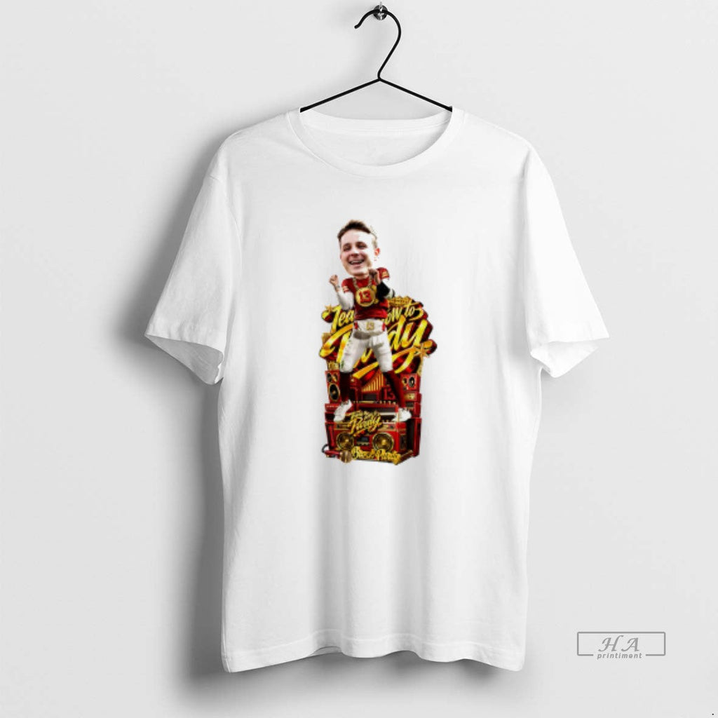 Official Brock Purdy Playoff Dance Caricature - Adult & Kids T-Shirts, Sweatshirts & Hoodies apparel design preview 1