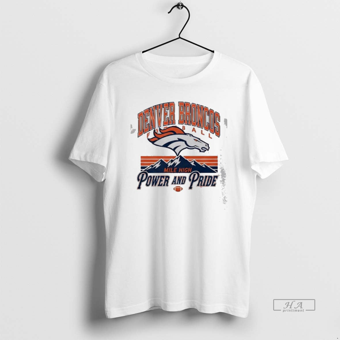 Official Broncos Football Mile High Power Pride - Adult & Kids T-Shirts, Sweatshirts & Hoodies apparel design preview 1