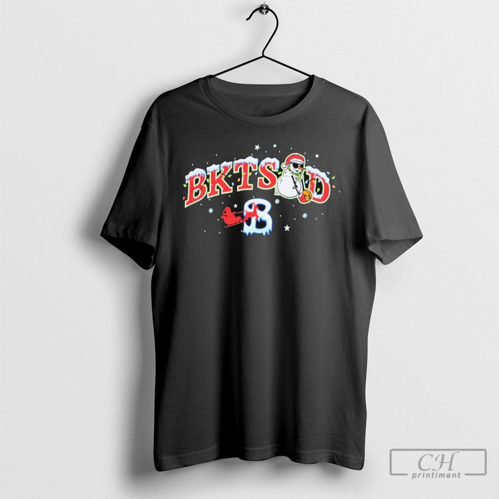 Official Bucketsquad Snowman Christmas - Adult & Kids T-Shirts, Sweatshirts & Hoodies apparel design preview 1