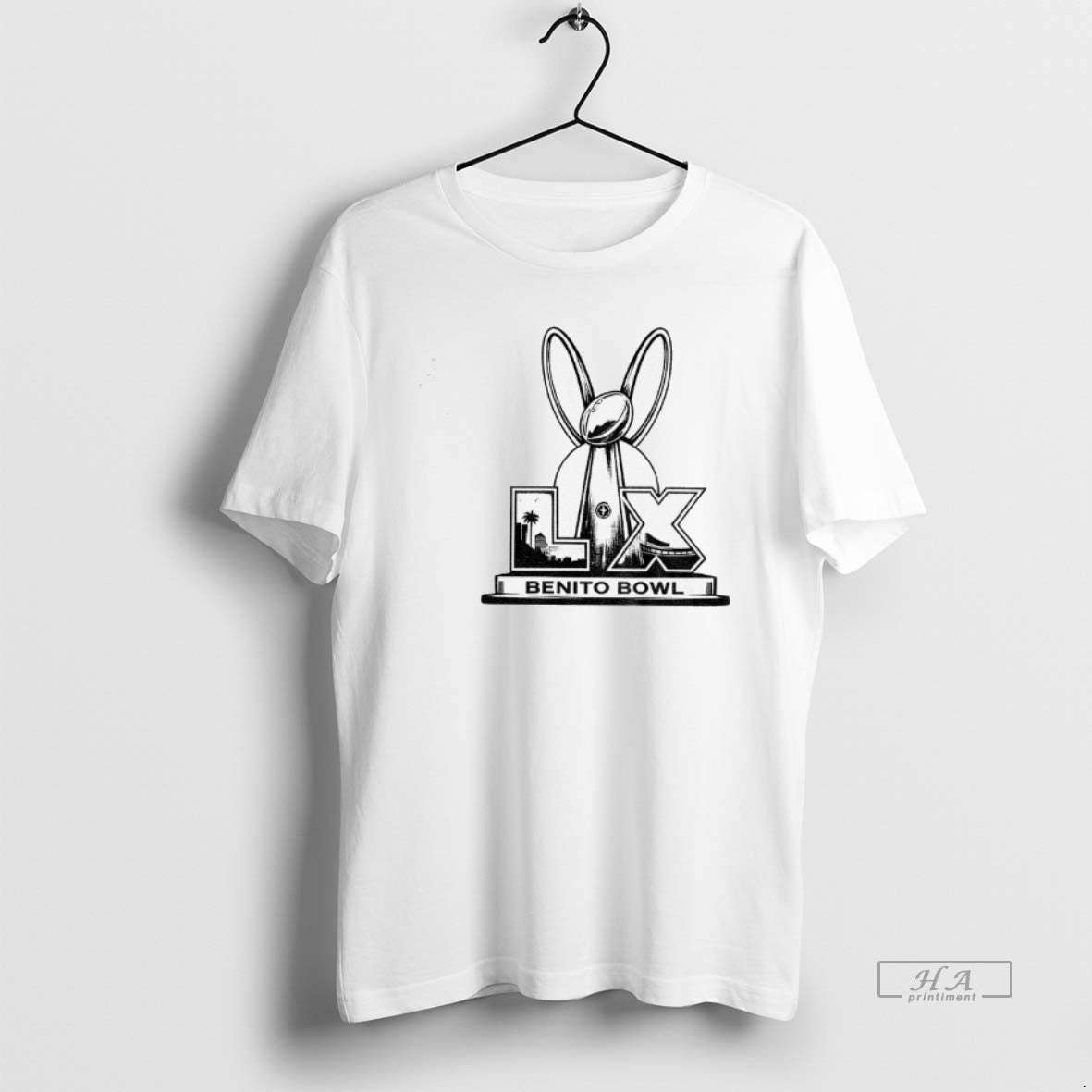 Official Bunny Bowl Benito Show Halftime - Adult & Kids T-Shirts, Sweatshirts & Hoodies apparel design preview 1