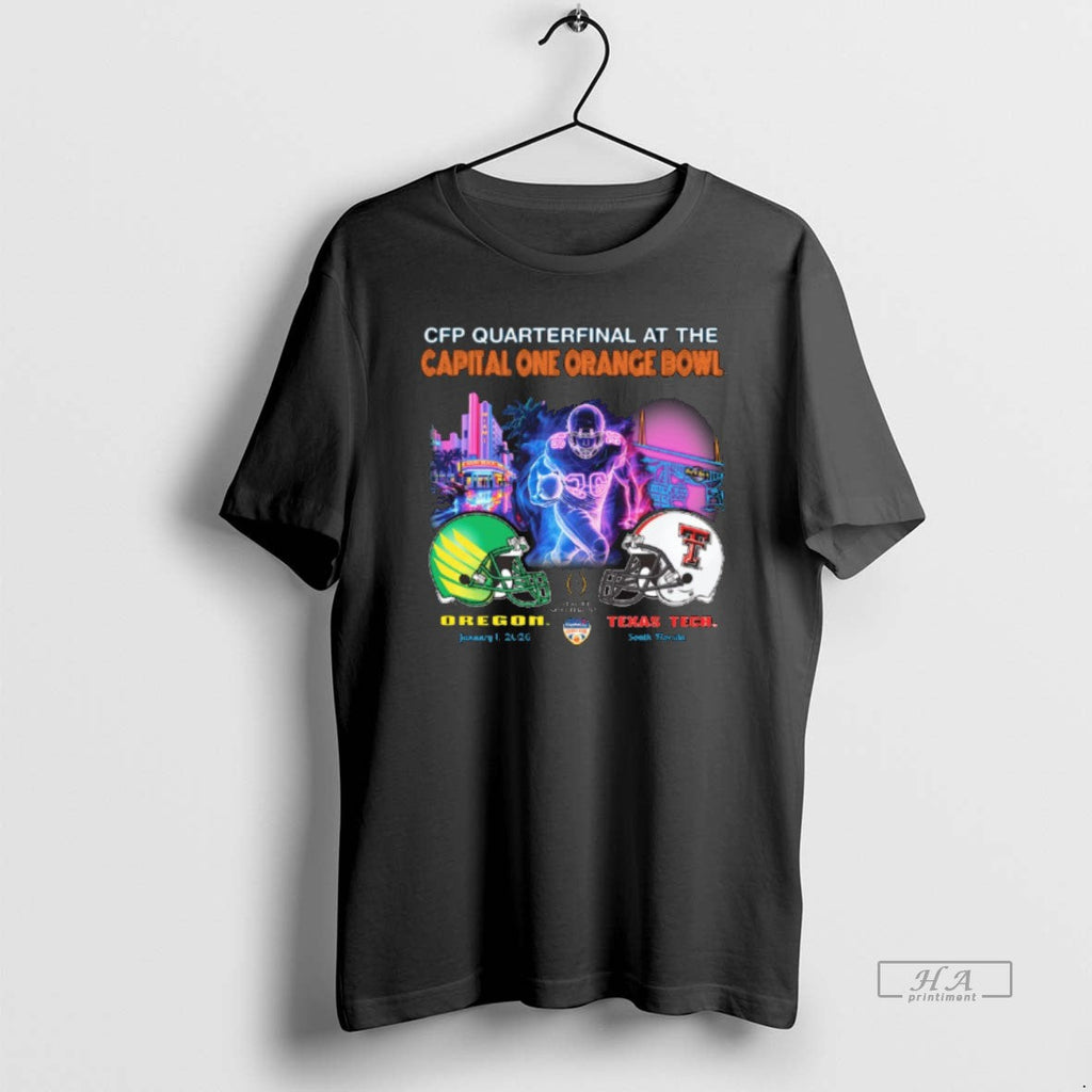 Official Cfp Quarterfinal Capital One Orange Bowl - Adult & Kids T-Shirts, Sweatshirts & Hoodies apparel design preview 1
