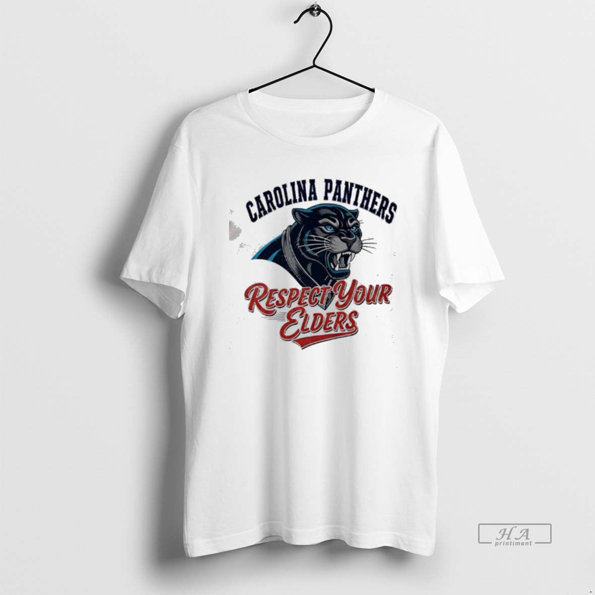 Official Carolina Panthers Respect Your Elders - Adult & Kids T-Shirts, Sweatshirts & Hoodies apparel design preview 1