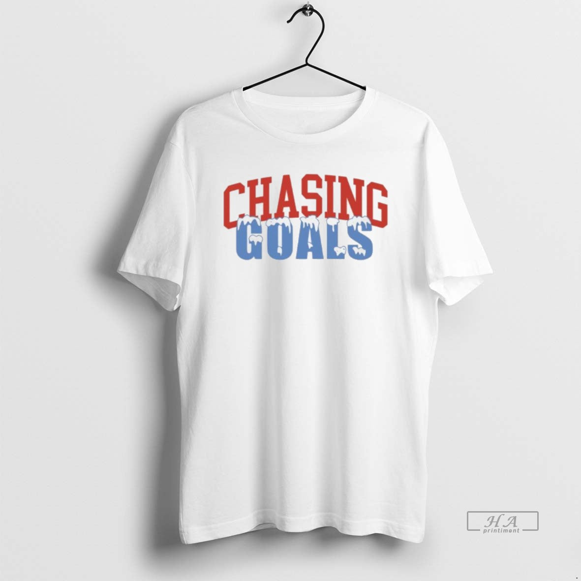 Official Chasing Goals - Adult & Kids T-Shirts, Sweatshirts & Hoodies apparel design preview 1